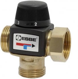 Termostatický směšovací ventil ESBE VTA578 20-55°C G 1" s adaptérem RN 1"