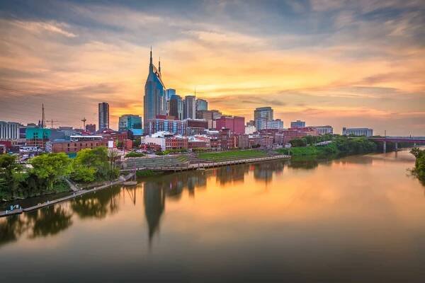 Downtown Nashville skyline