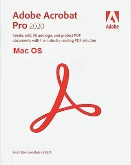 Adobe Acrobat Pro 2020 (MAC) 2 zařízení