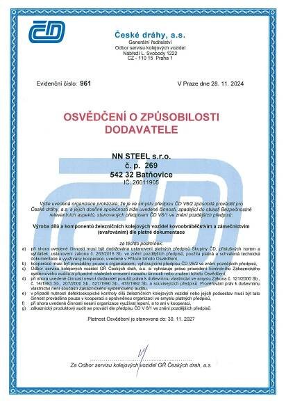 NN Steel - Profesionální zpracování plechu a profilů