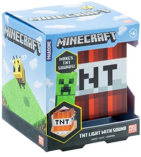 TNT Noční Lampa Minecraft