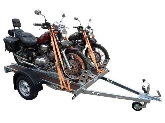 Nebrzděný přepravník motocyklů APV 750kg 2110x1550mm