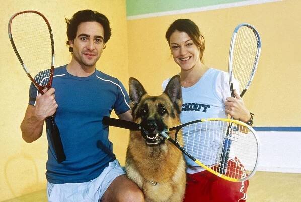 Alexander Pschill, pes Rhett Butler, Elke Winkens - Komisař Rex - Z natáčení