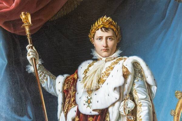 Painted portrait of Napoleon Bonaparte by baron Francois Gerard