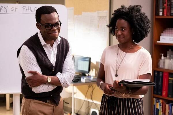 William Jackson Harper, Kirby Howell-Baptiste - Dobré místo - Mozkovrti - Z filmu