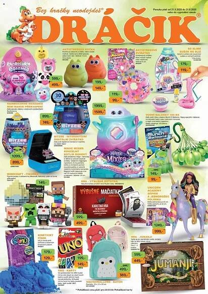  Dráčik katalog od 21.05.2025 - Aktuální leták - hračky