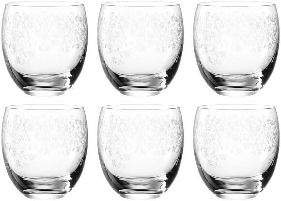 WHISKY-GLÄSERSET 400 ml  - Basics, Glas (9/9,5/9cm) - Leonardo