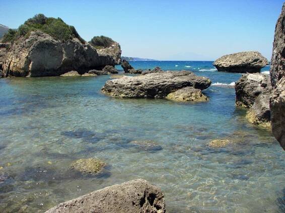 Porto Zorro - pláž - Zakynthos