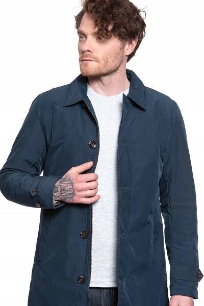 JACK & JONES JPRJEFF KABÁT PÁNSKÝ KABÁT Barva modrá