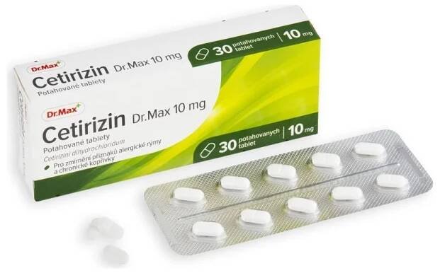 Dr. Max Cetirizin 10 mg 30 tablet