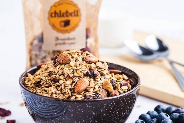 Chlebell – Brusinkové müsli | Jiří Kuhn - Fotograf Ostrava