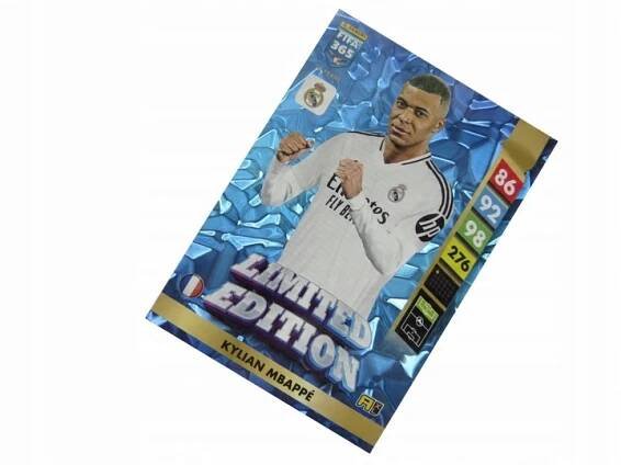 PANINI FIFA 365 2025 MALÁ KARTA LIMITED KYLIAN MBAPPE REAL MADRID