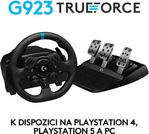 Logitech G923 Driving Force + Gran Turismo 7 - PS4