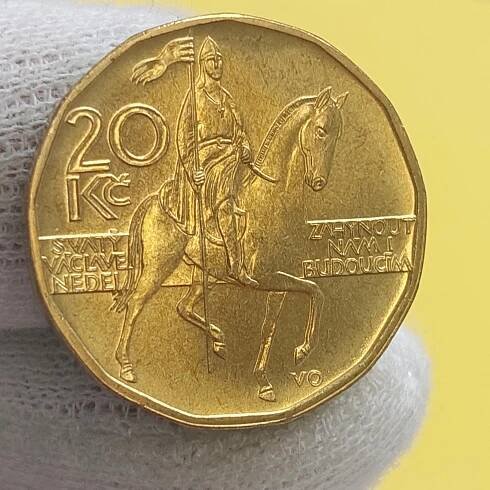 20 KČ Korun 2007 RR 🔦 Vzácný 23 tisíc jen do SAD UNC - Numismatika