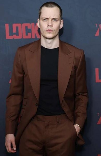 Bill Skarsgard attends the "Locked" world premiere