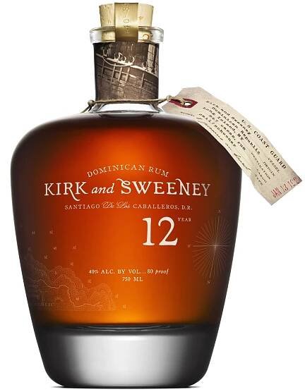 RUM KIRK and SWEENEY   Reserva  40% 0,70 ( Dominikánská rep. )