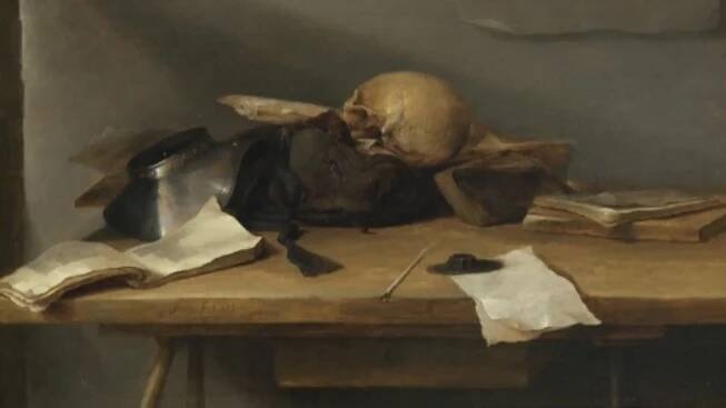 Jan Davidsz de Heem: Zátiší – Vanitas