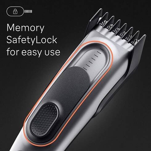 Zastřihovač vlasů Braun Hair Clipper Series 7 HC7390 - šedý