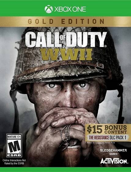 Call of Duty: WWII Gold Edition Microsoft Xbox One SERIES X S KÓD KLÍČ