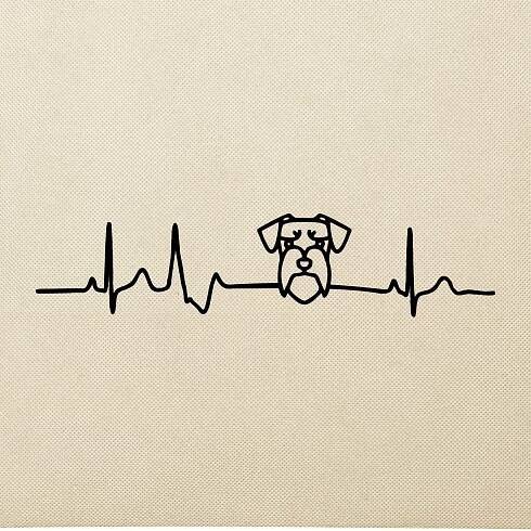 Ekg knírač hlava - Taška malá | MyShirt.cz