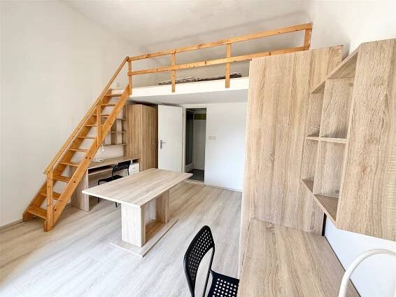 Pronájem bytu 1+kk 19 m², Václavská, Brno - Staré Brno