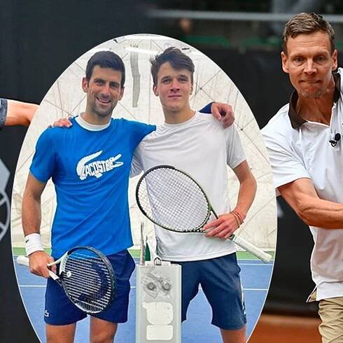 Ve svém věku nejlepší. Český talent si zahrál s idolem a vyhlíží grandslamy