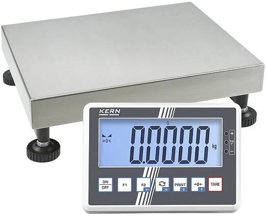 Plošinová váha IoT-Line – KERN vážicí plošinka š x h 400 x 300 mm