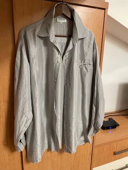 Hedvábna košile Panska L 100% silk Jeff Sander