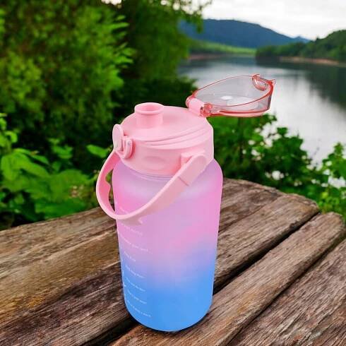 MOTIVAČNÍ LÁHEV NA VODU 1500 ML LAHEV NA PITÍ S ODMĚRKOU FITNESS 1,5 L za 114.00CZK - Allegro