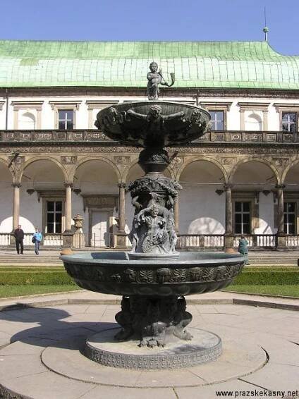 Zpívající fontána u Královského letohrádku :: Pražské kašny a fontány