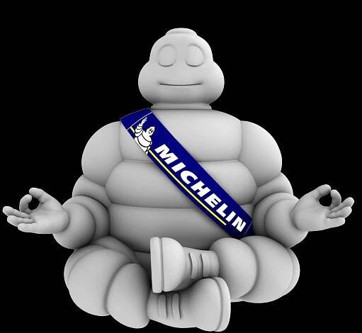 Michelin Meditating Mascot Wallpaper