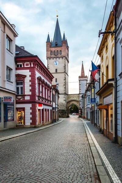 Vyhlídka z Pražské věže – Město Vysoké Mýto