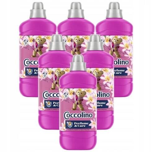 Coccolino tekutá aviváž Tiare Flower & Red Fruits 6 x 1275 ML