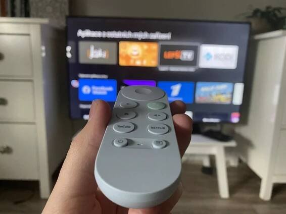 ovladac google chromecast s google tv