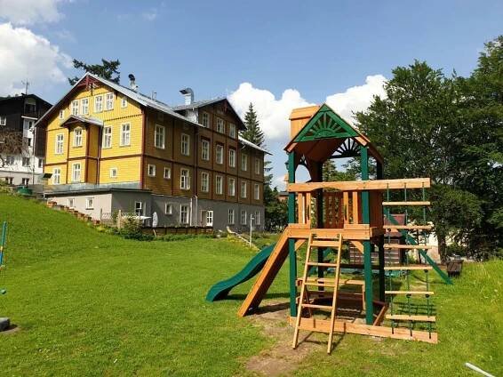Herní místnost nebo prostor pro děti v ubytování Pension Janský Potok I.