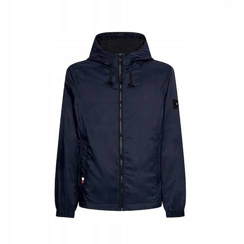 45%TOMMY HILFIGER PÁNSKÁ VĚTROVKA BASE LAYER MW0MW22614 TMAVĚ MODRÁ