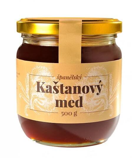 Kaštanový med 500 g (Španělsko)