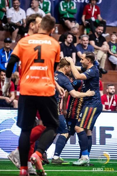 Vítězný vstup do Eura. Čeští reprezentanti v malém fotbale porazili Španělsko