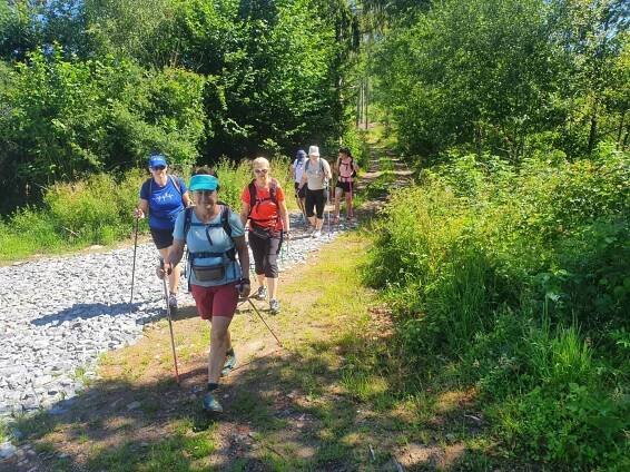 Škola chůze - Nordic Walking - Fotky z akce: 7. Svatojakubská cesta - Kasejovice - Všeruby