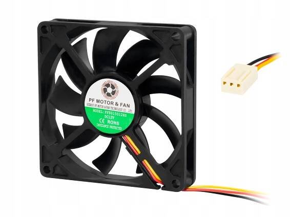 Ventilátor Xtreme 80 x 80 mm 85-815#