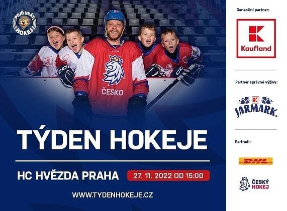 HC Hvězda Praha | Jedenáctý Týden hokeje 27.11. na Hvězdě!