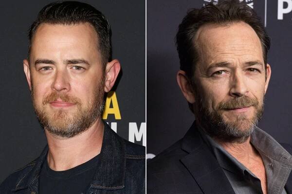 Colin Hanks and Luke Perry