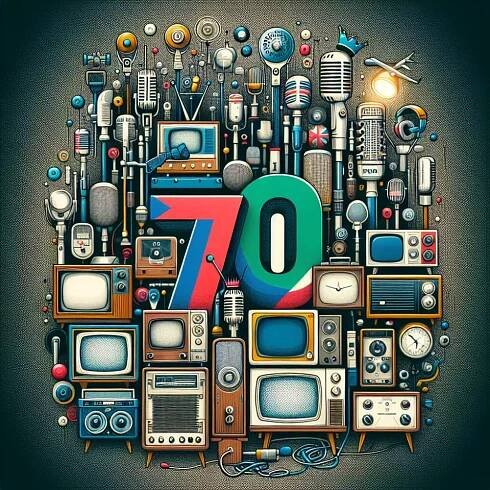 česká televize 70 let