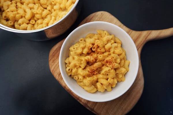 “Mac and cheese” vegansky
