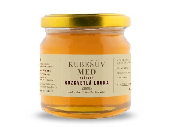 Med rozkvetlá louka