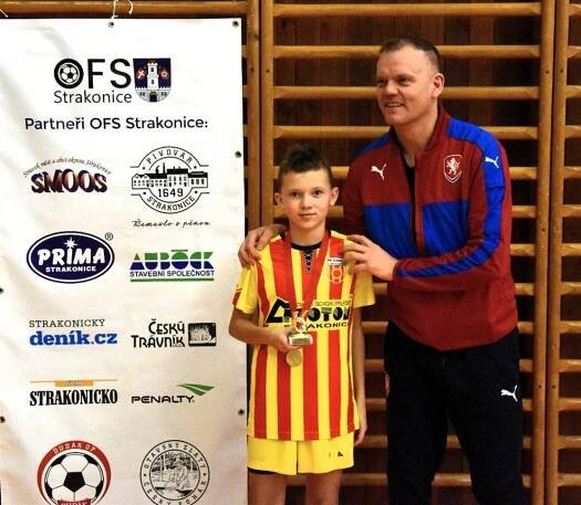 Halový pohár OFS Strakonice mladších žáků vyhráli mladíci Junioru Strakonice