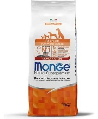 Monge Dog Puppy & Junior Kachna rýže brambory 12 kg od 1 444 Kč - Heureka.cz