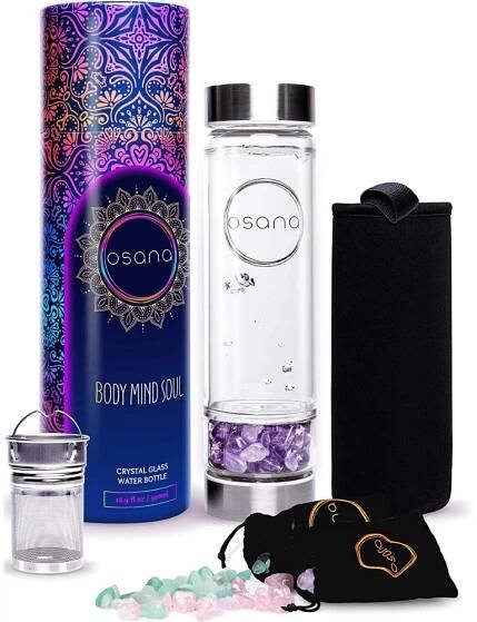 Best Crystal Water Bottle - 5 Picks To Heal and Refresh