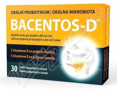 BACENTOS-D orální probiotikum tbl.30
