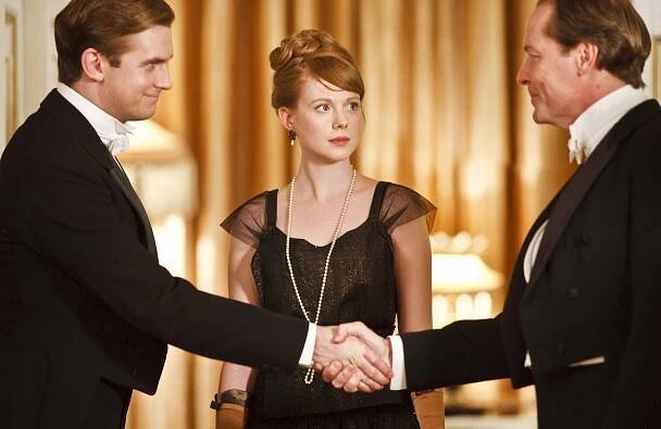 Panství Downton - Epizoda 2 - Z filmu - Dan Stevens, Zoe Boyle, Iain Glen